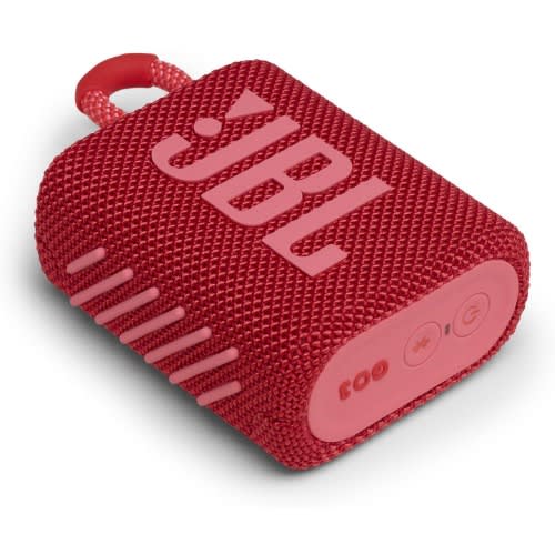 Go 3 Portable Bluetooth Speaker - Water/dustproof - Red