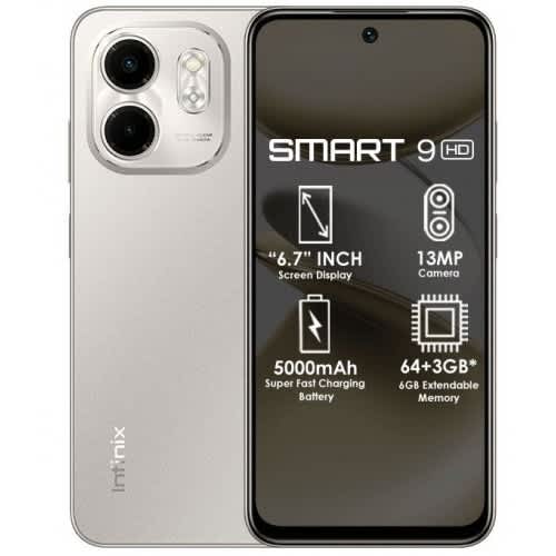 SMART 9 HD - 6.7" - 64GB RAM - 3GB RAM - 4G LTE - Dual SIM - Fingerprint - 5000mAh - Neo