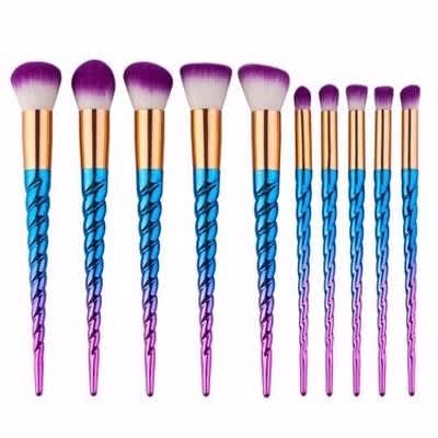 10pcs Unicorn Brush Set