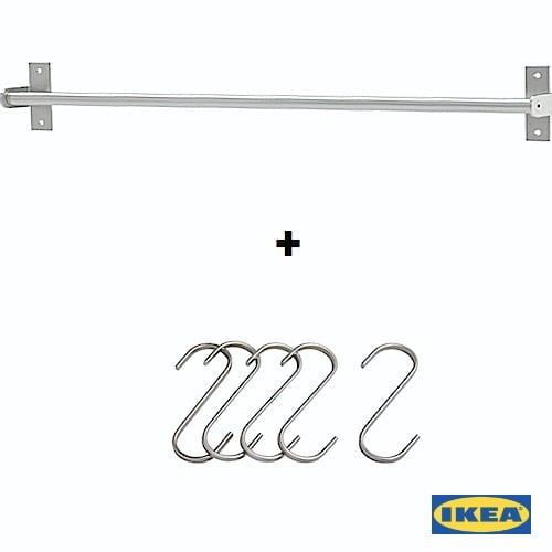 Stainless Steel Pot Rack - 59cm - Silver