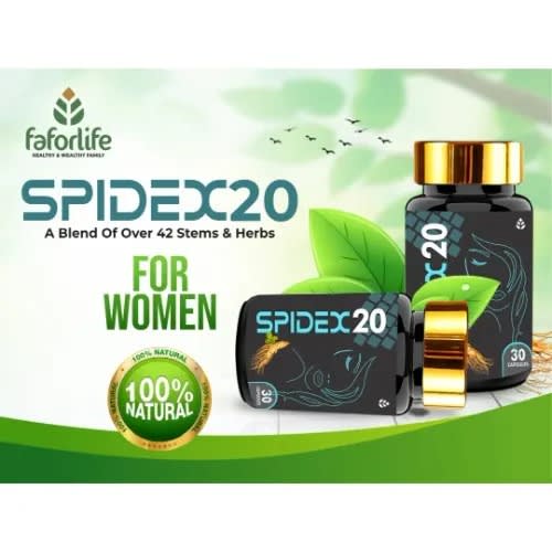 Faforlife Spidex 20 - 30 Capsules