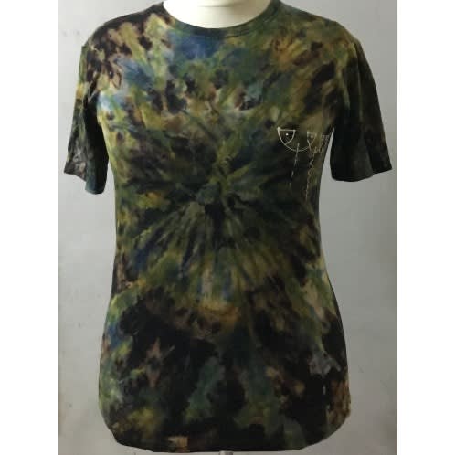 Kampala Short Sleeve T-shirt - Brown- Black