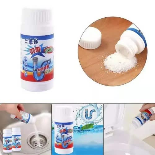 Drain Blockage Sink Cleaner Powder - 110g Clog Remover