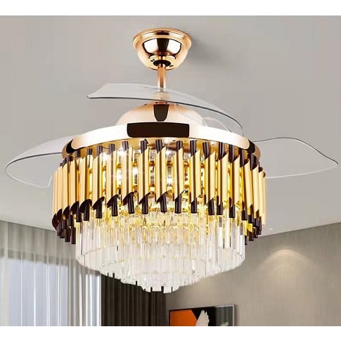 Chandelier Ceiling Light With Fan - 50W