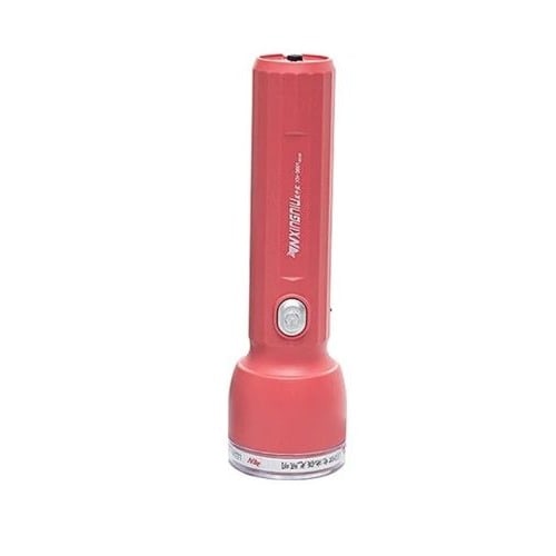 Rechargeable Torch Lamp With High Capacity Lithium Battery - Pink
