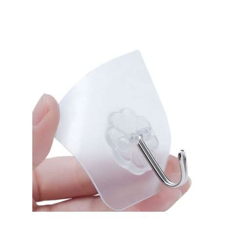 Multipurpose Strong Self Adhesive Hooks - 6pcs