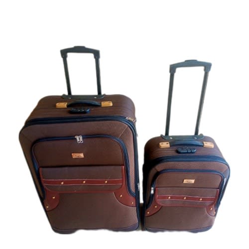 Double Drift Traveling Luggage Boxes - Brown