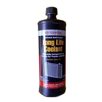 Toyota Radiator Coolant - Red Fluid