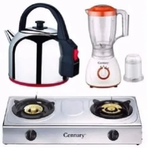 Blender - Electric Kettle & Gas Burner Bundle