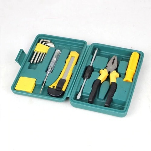 12 Piece Hand Repair Home Tools Box Set