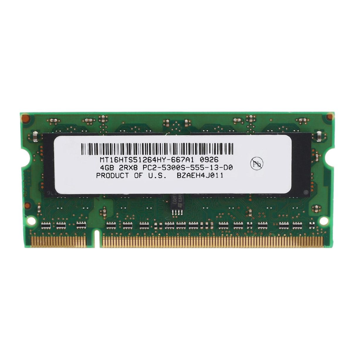 4GB DDR2 Laptop Ram 667Mhz PC2 5300 SODIMM 2RX8 200 Pins for Intel AMD Laptop Memory multiple colour