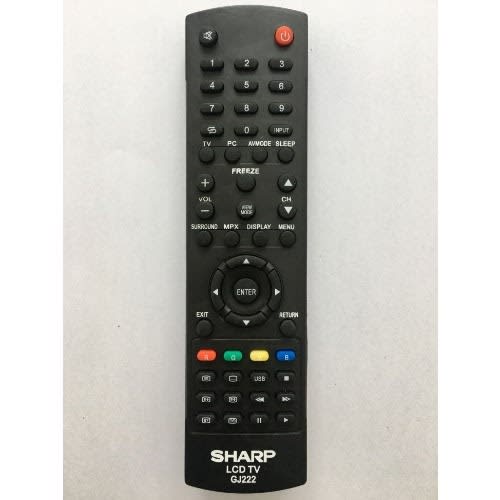 Replaceable Remote Control For Sharp LED/LCD TVs