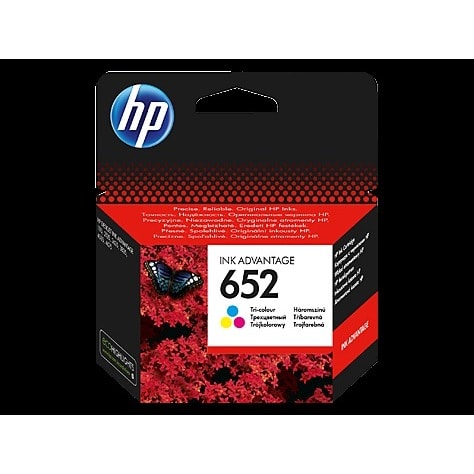 Hp 652 Ink Advantage Cartridge f6v24ae - Tri-color