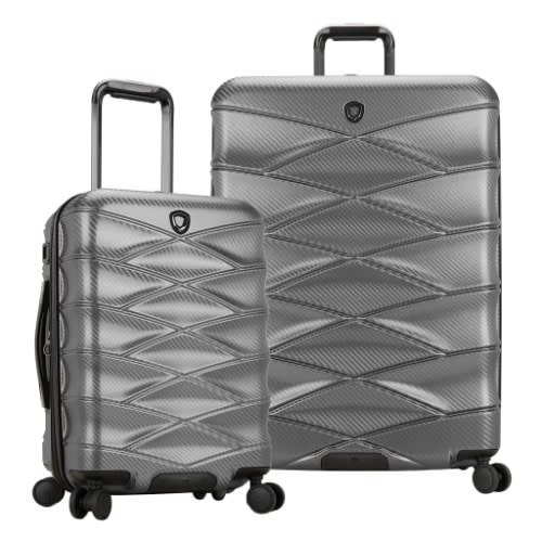 Traveler's Choice Granville Ii Luggage Set - Grey - 2-pieces