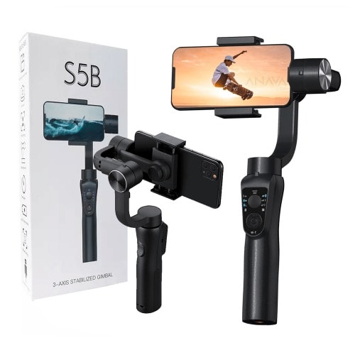 3 Axis Gimbal Handheld Stabilizer For Cellphones -s5b..