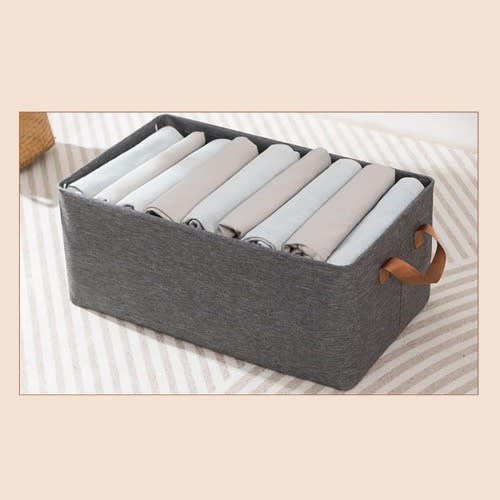 Foldable Cloth Storage Organizer For Wardrobe And Closet