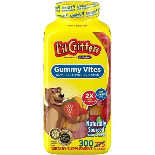 Vitafusion Complete Multivitamin Lil Critters Gummy Vites For Kids - 300 Gummies