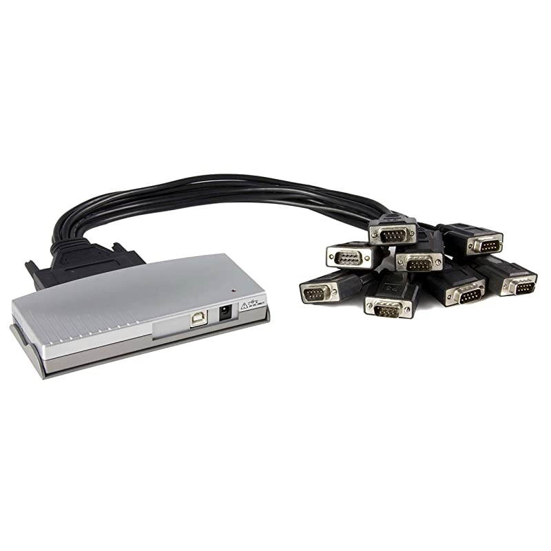 com USB to Serial Adapter Hub - 8 Port - DB9 (9-pin) - USB Serial - FTDI USB to RS232 Adapter - USB Serial (ICUSB2328)
