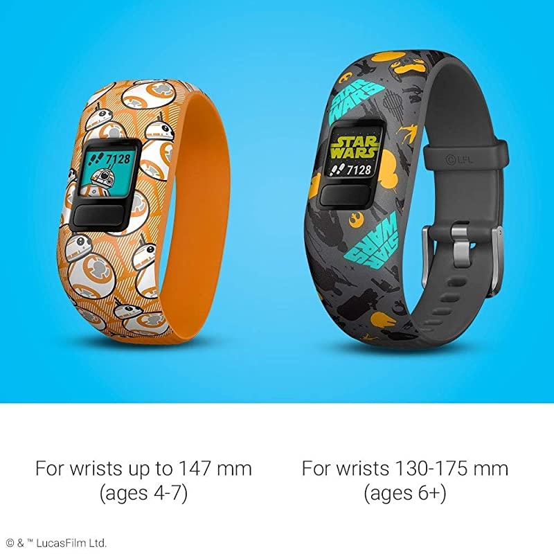 vivofit jr 2, Kids Fitness/Activity Tracker, Star Wars BB-8, 1-year Battery Life (Renewed)