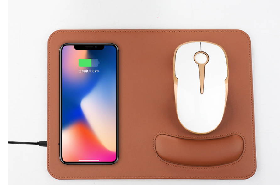QI Wireless Charger Mouse Pad 10W,  for Samsung Galaxy S10/S9/S8 Plus Note 9/8 iPhone 8/X/XR/XS/11/11 Pro1