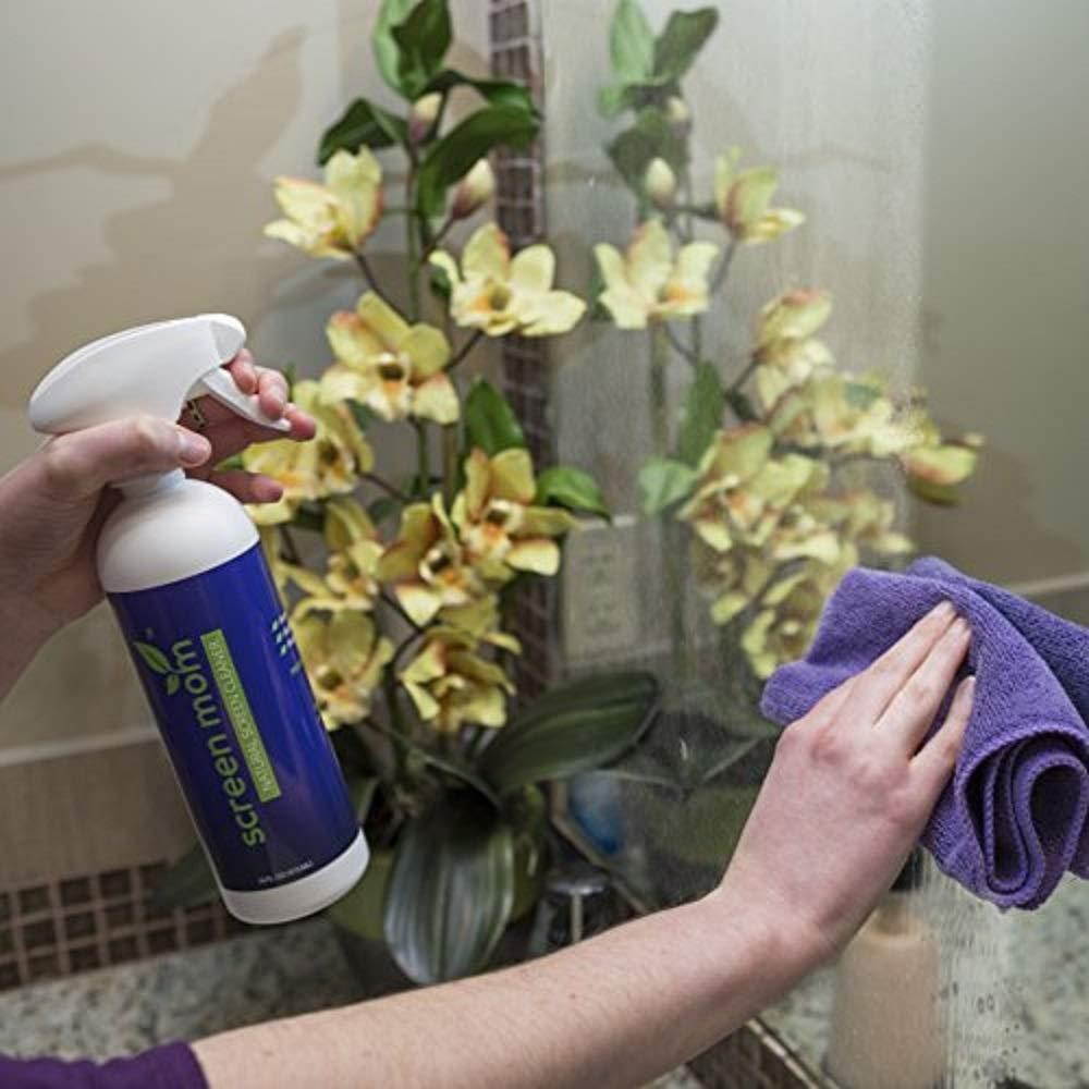 Screen Cleaner Kit - Best for LED & LCD TV, Computer Monitor, Laptop, and iPad Screens &ndash; Contains Over 1,572 Sprays in Each Large 16 Ounce Bottle &ndash; Includes Premium Microfiber Cloth