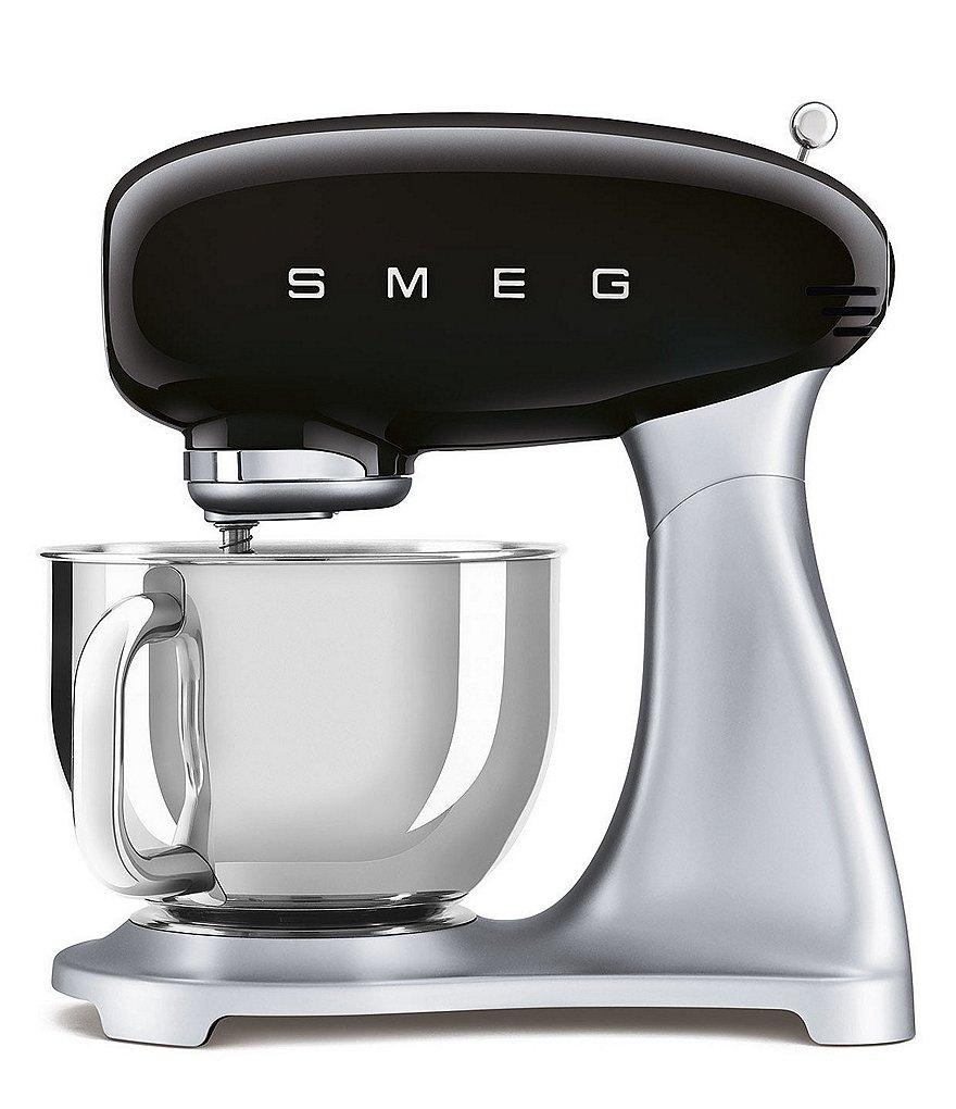 Smeg 50's Retro 5-Quart Stand Mixer with Stainless Steel Bowl (Model #SMF02)