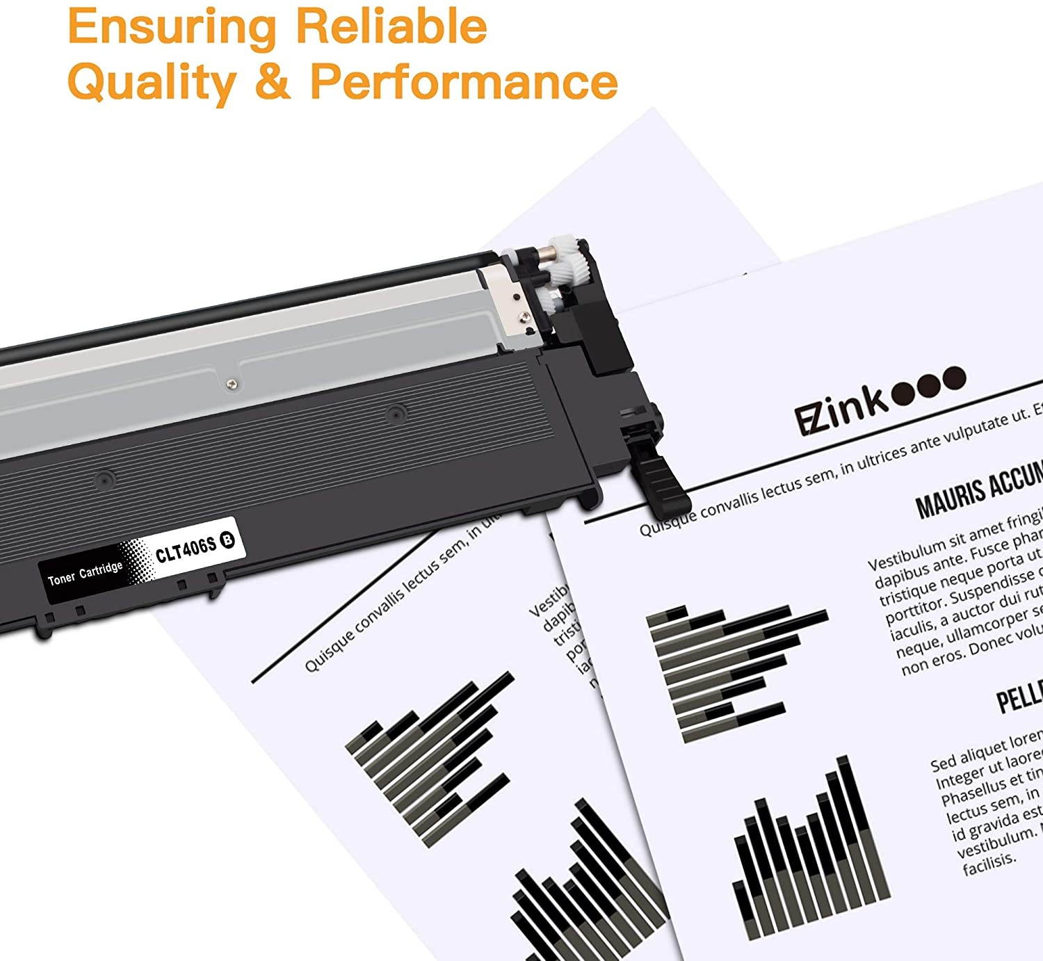 E-Z Ink (TM) Compatible Toner Cartridge Replacement for Samsung CLT-K406S Black (1 Toner) Compatible with CLX-3300 CLX-3305FN CLX-3305FW CLX-3305W SL-C460FW CLP-360 CLP-365W CLP-365 SL-C410W C410FW