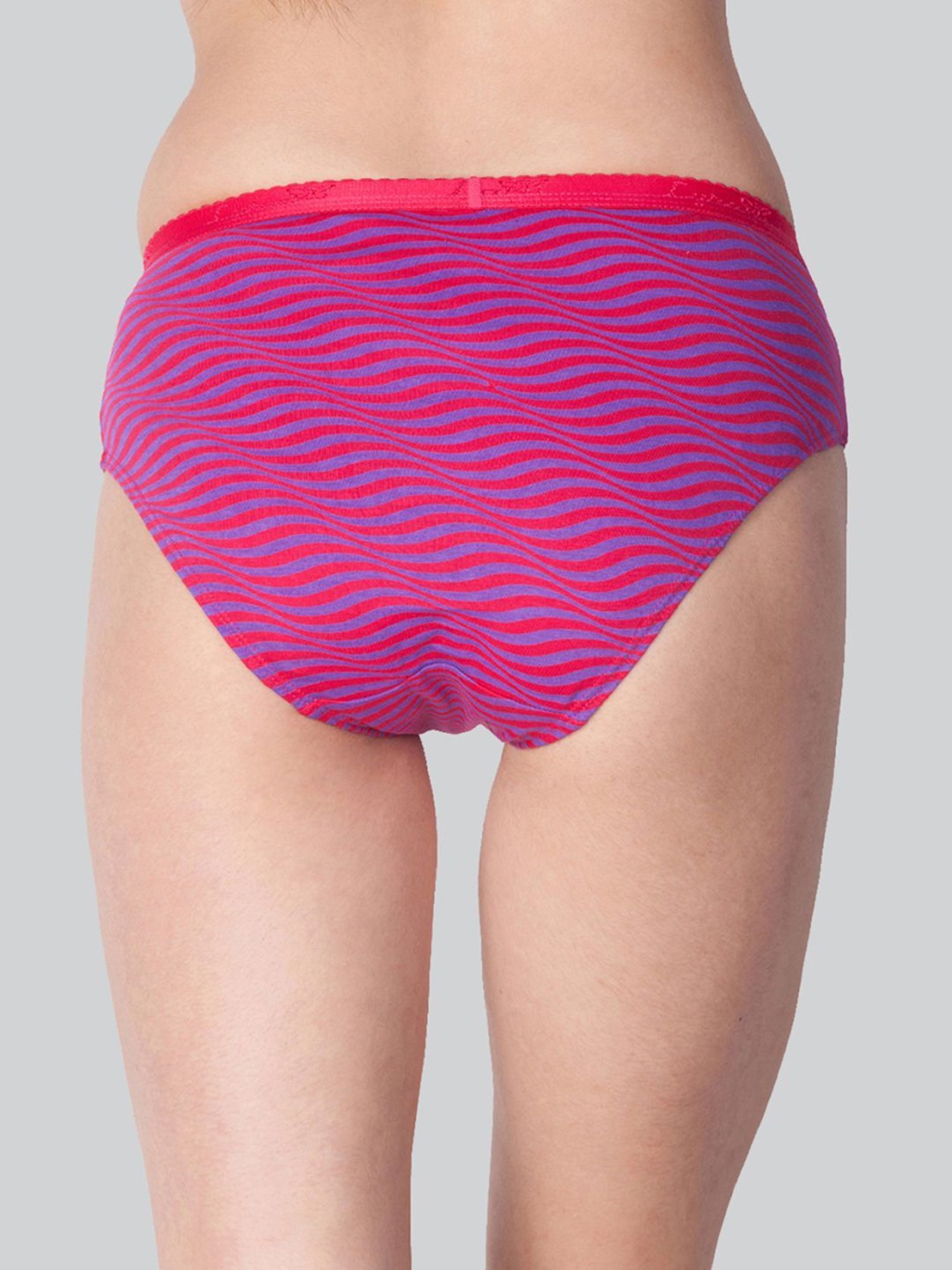 Lyra Assorted Color Cotton Printed Hipster Panties - Pack Of 3