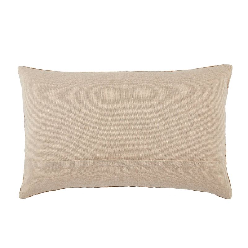 13&#34;x21&#34; Oversize Rawlings Trellis Poly Filled Lumbar Throw Pillow Brown - Jaipur Living
