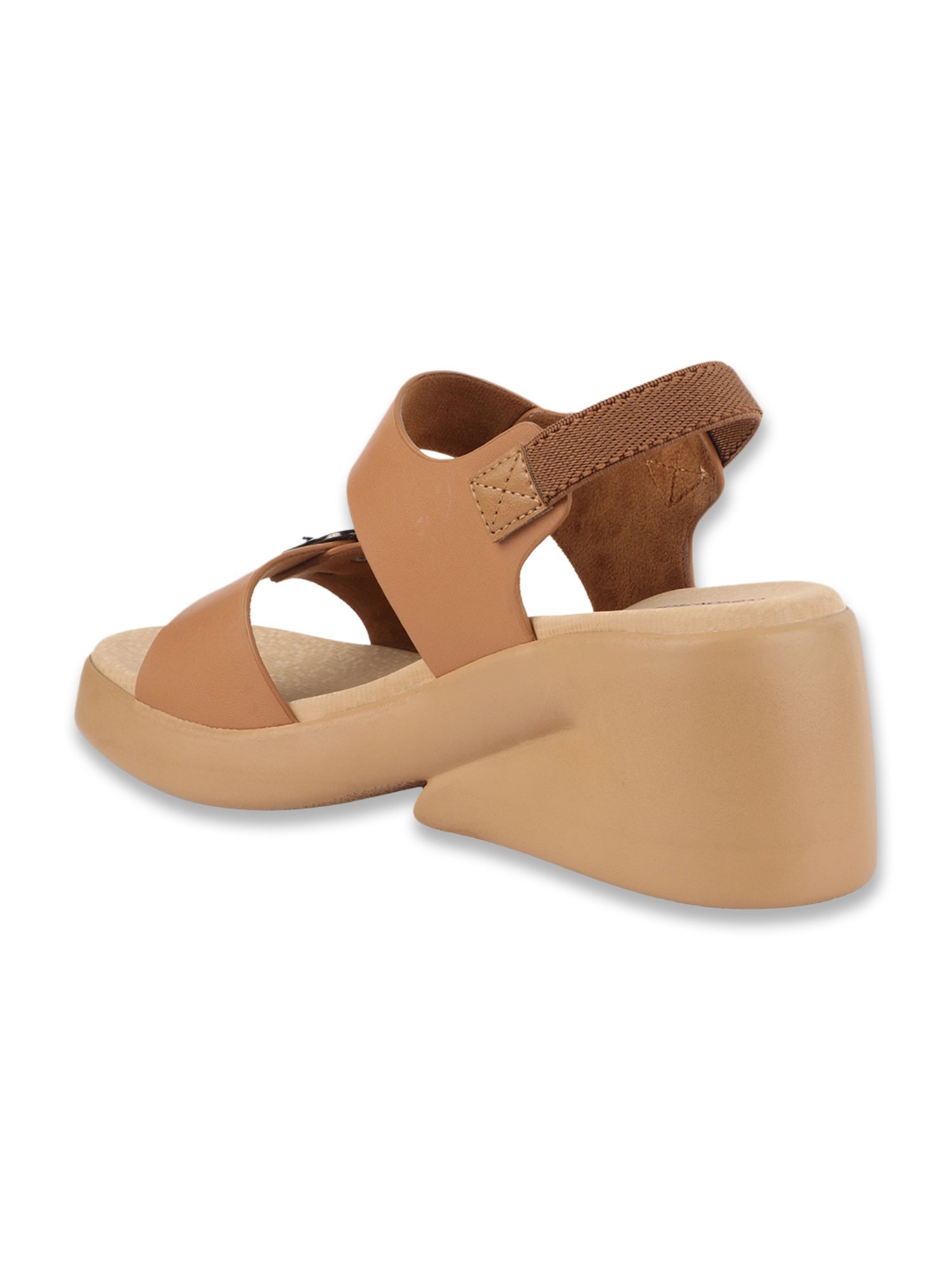 MediFeet Women's Beige Sling Back Wedges
