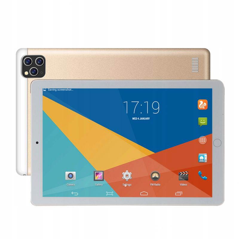 10.1'' Tablet PC 10 Core Processor IPS Screen 1960*1080 Resolution 10GB + 256GB Memory Android 10 Dual Cameras Dual SIM Card 3G Phone Calls Metal body