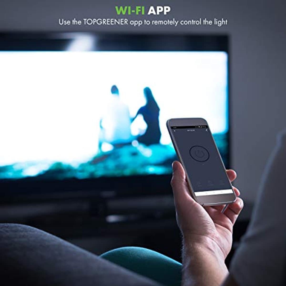 TOPGREENER Smart Wi-Fi Switch, Control Lighting from Anywhere, in-Wall, Single Pole or 3-Way, No Hub Required, Compatible with Alexa and Google Assistant, TGWF15S, Gold