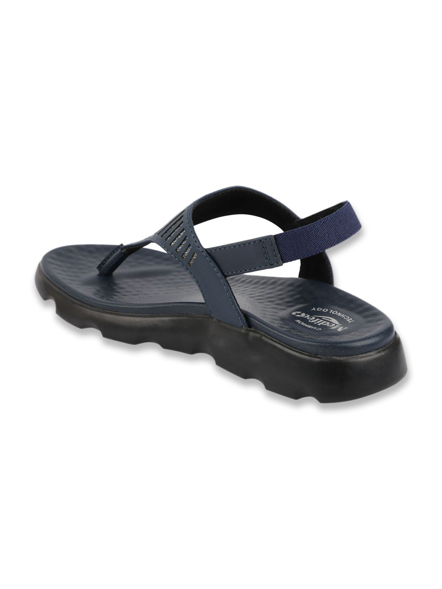 MediFeet Women's Blue Sling Back Sandals