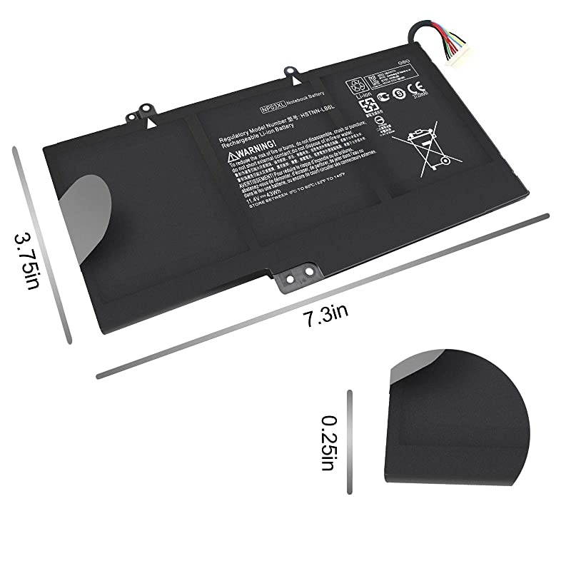 761230005 Laptop Battery for HP Envy X360 15U011DX 15U010DX 15U110DX 15TU100 15U111DX 15 U483CL 15U493CLHP Pavilion X360 13A010DX 13A012DX 13A013CL 13A110DX 12 Month Warranty