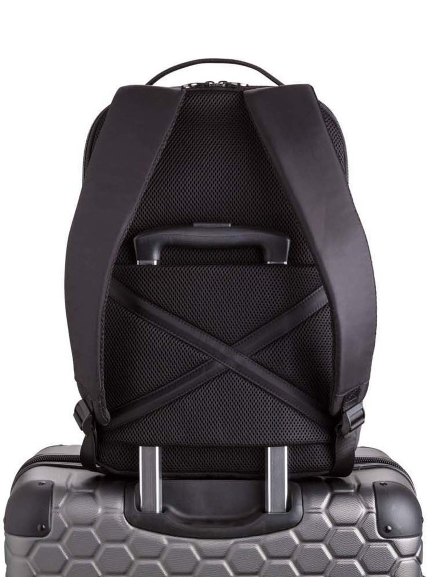 CARPISA Black Medium Laptop Backpack