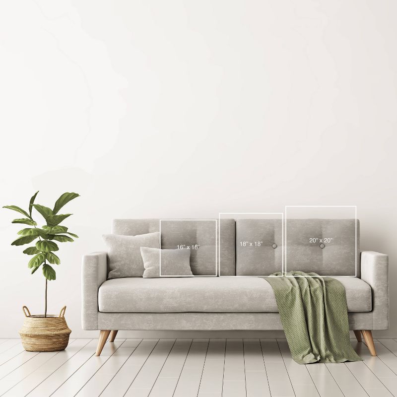 83 Oranges Beauty Square Throw Pillow Pink/Gold - Deny Designs