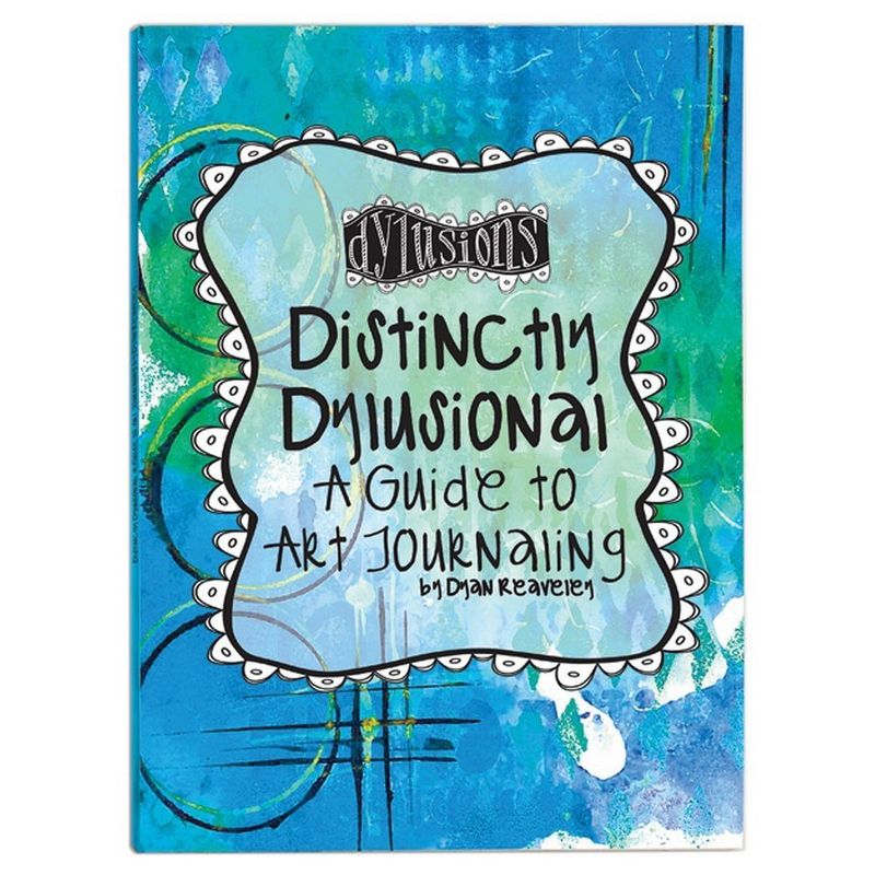 Distinctly Dylusional A Guide To Art Journaling-Multicolor 8.5"x11"