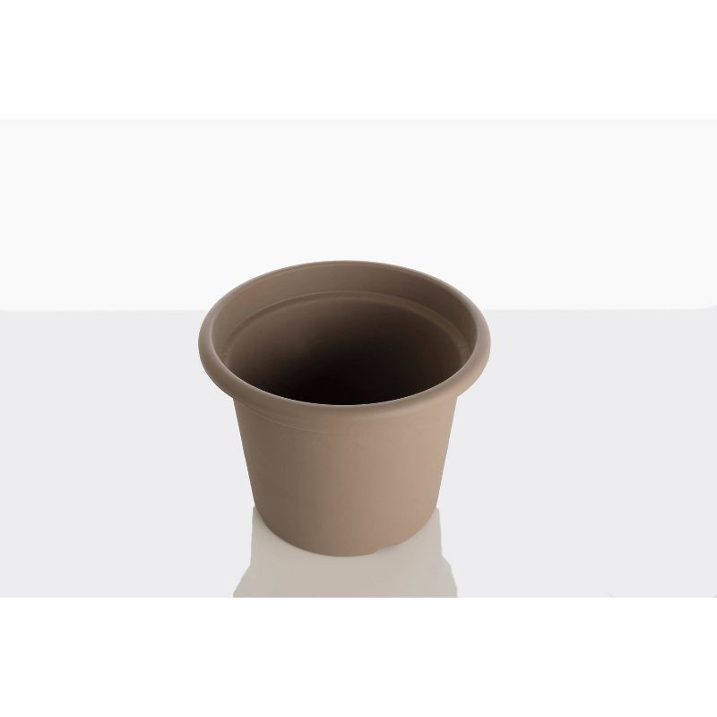 14.75&#34; x 19.5&#34; Indoor/Outdoor Resin Geo Planter Brown - Alfresco Home LLC