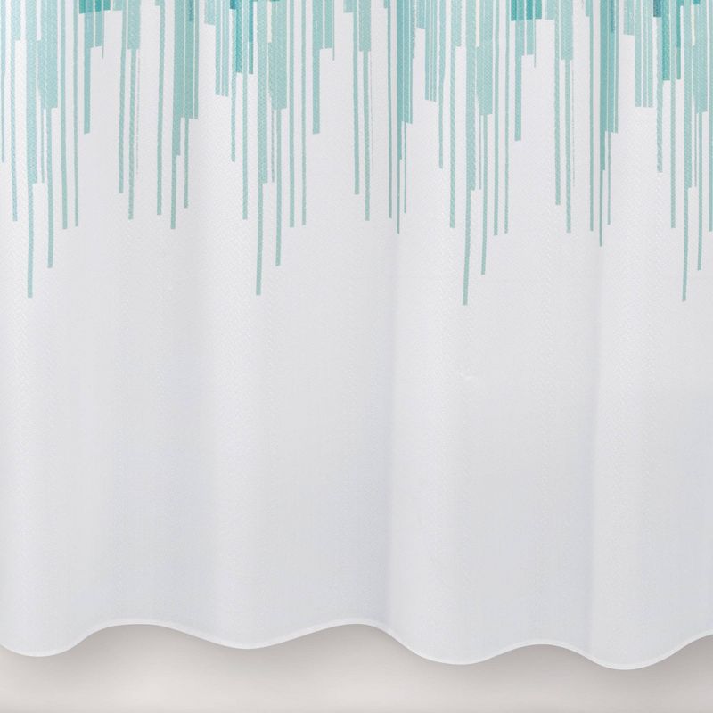 Avenue Shower Curtain Teal - Allure Home Creations