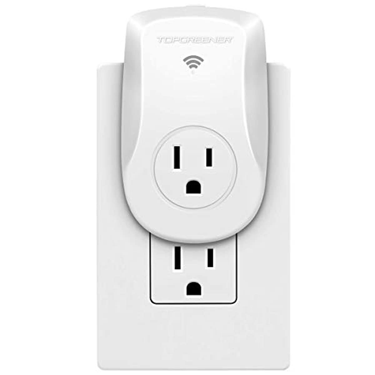 TOPGREENER 3 Way WiFi Light Switch + WiFi Smart Plug, No Hub Required, Compatible with Alexa and Google Assistant