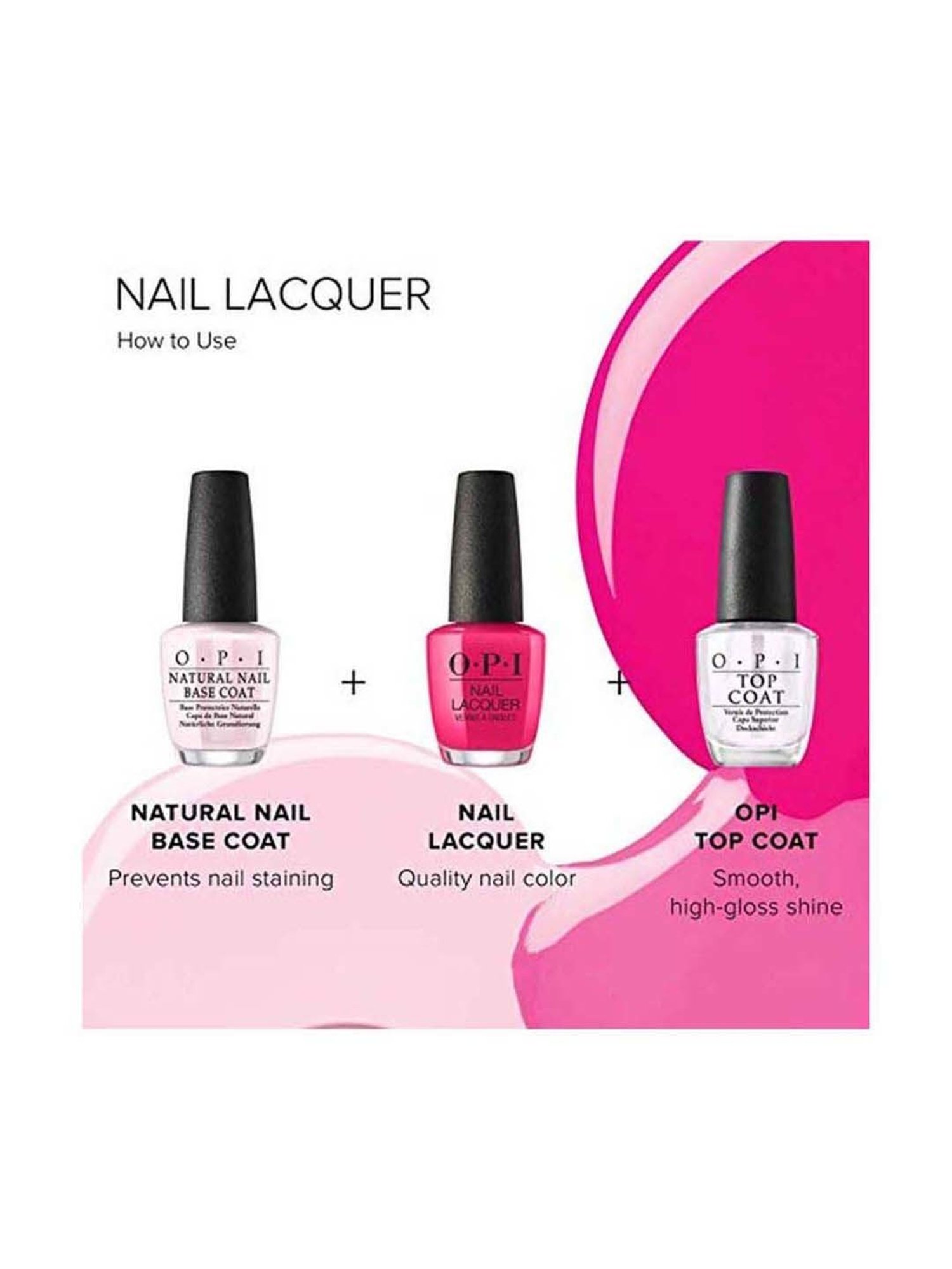 O.P.I Nail Lacquer, Pink Flamenco 15 ml