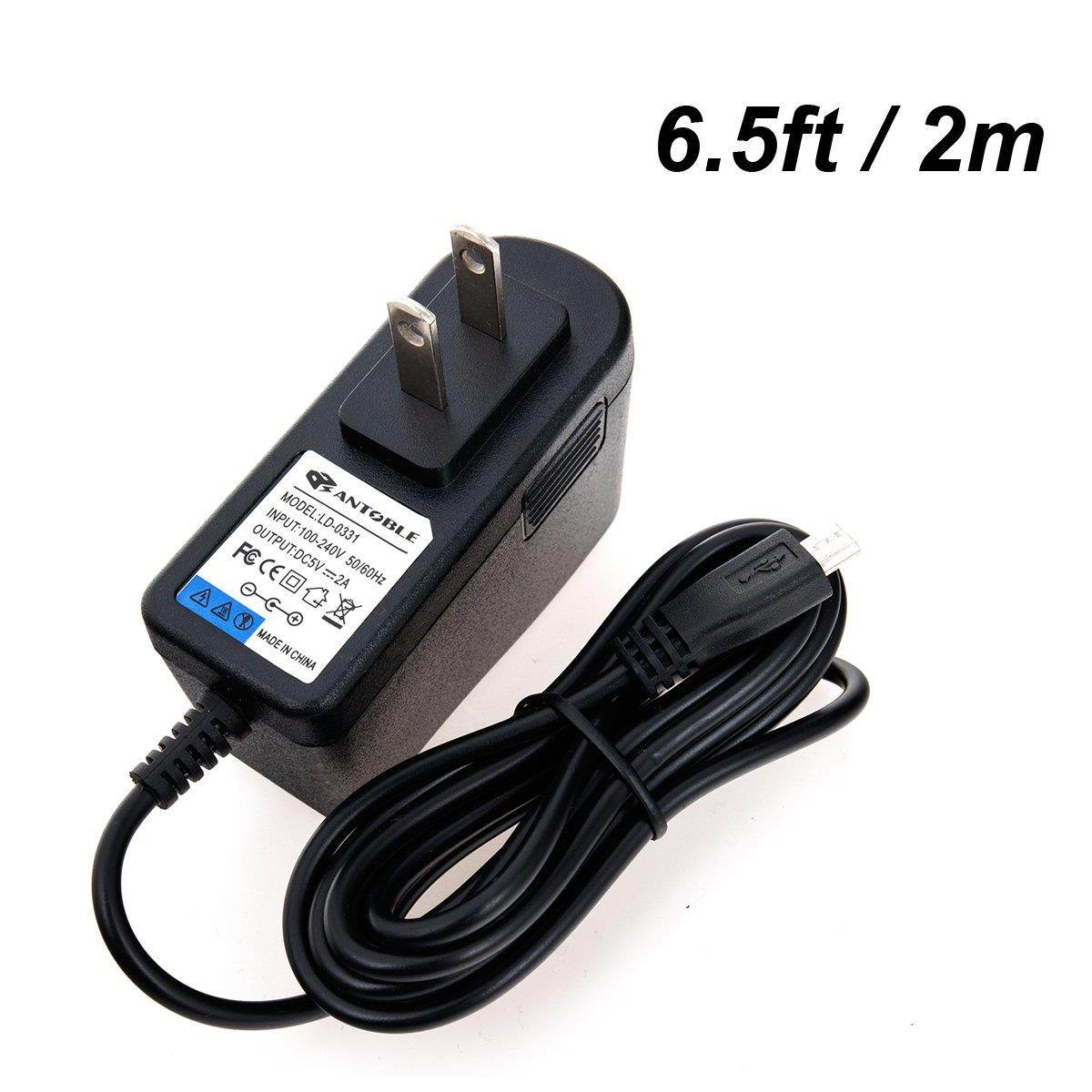 Antoble AC Adapter Wall Charger for JBL Flip 2 / Flip 3 JBL Micro II Ultra-Portable Multimedia Speaker power supply cord