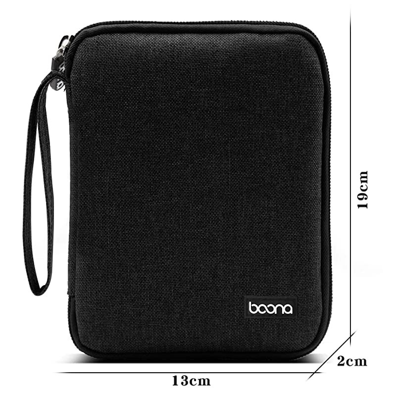 Organizer Travel Universal Cable Organizer s Accessories Cases for Cable Single LayerBlackS