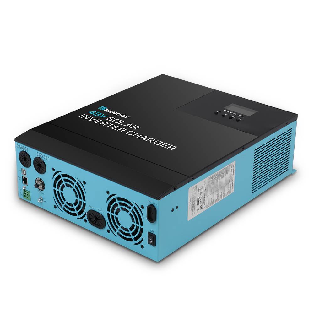 Renogy 48V 3500W Pure Sine Wave Solar Inverter Charger with MPPT Charge Controller
