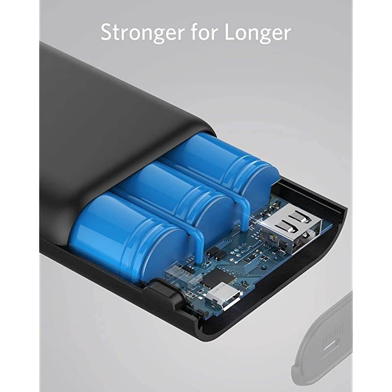 PowerCore 10000 Portable Charger One of The Smallest and Lightest 10000mAh Power Bank UltraCompact Battery Pack HighSpeed Charging Technology Phone Charger for iPhone Samsung and More