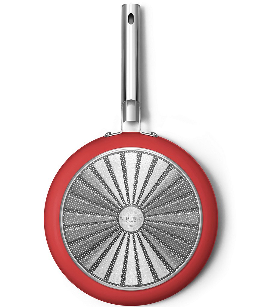 Smeg 50s Retro style Nonstick 12#double; Frying Pan