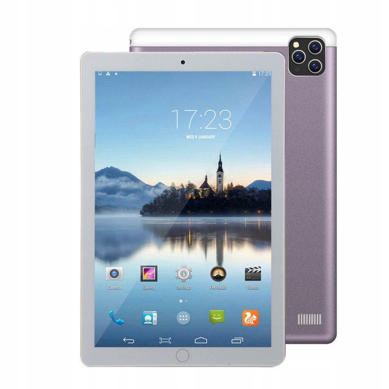 10.1'' Tablet PC 10 Core Processor IPS Screen 1960*1080 Resolution 10GB + 256GB Memory Android 10 Dual Cameras Dual SIM Card 3G Phone Calls Metal body