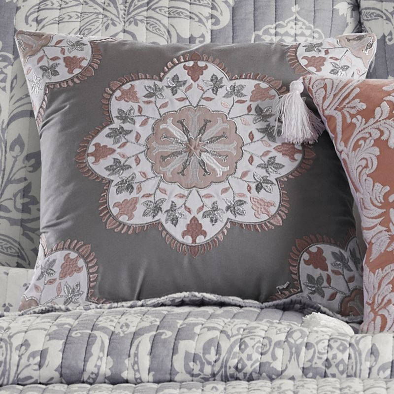 Belhaven Medallion Decorative Pillow PINK - Levtex Home