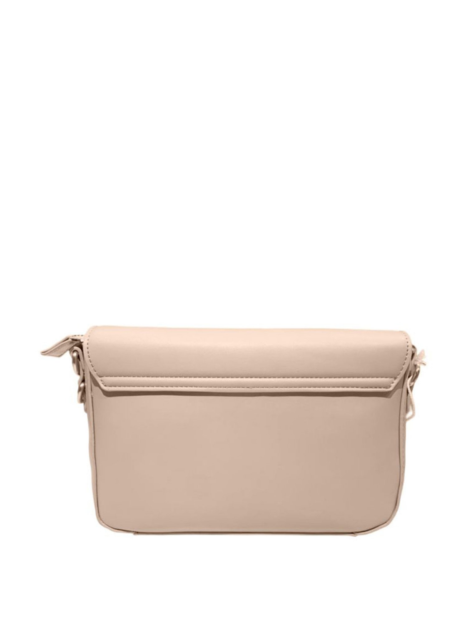 Carpisa Cassandra V2 Sand Faux Leather Solid Sling Handbag