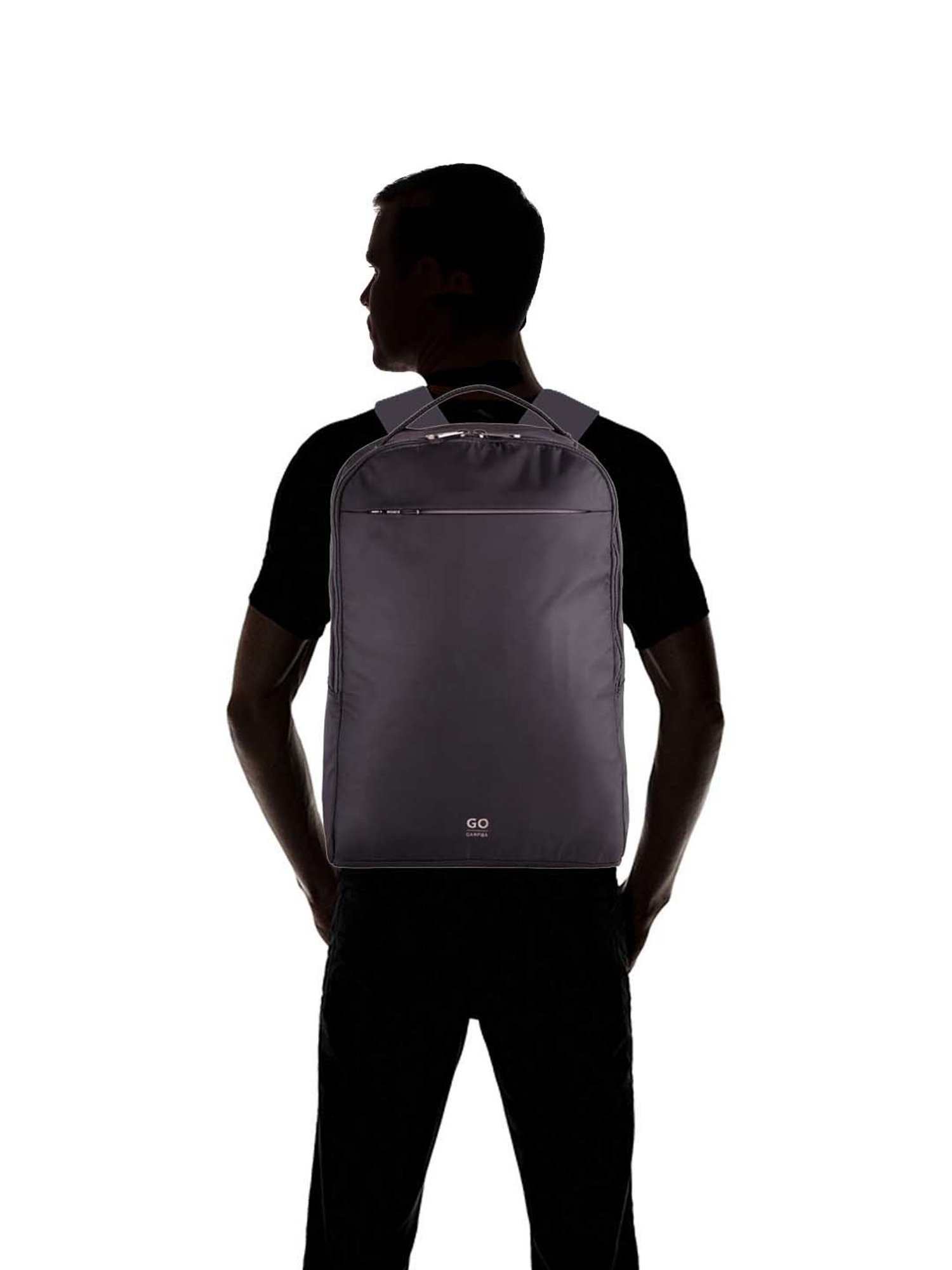 CARPISA Black Medium Laptop Backpack